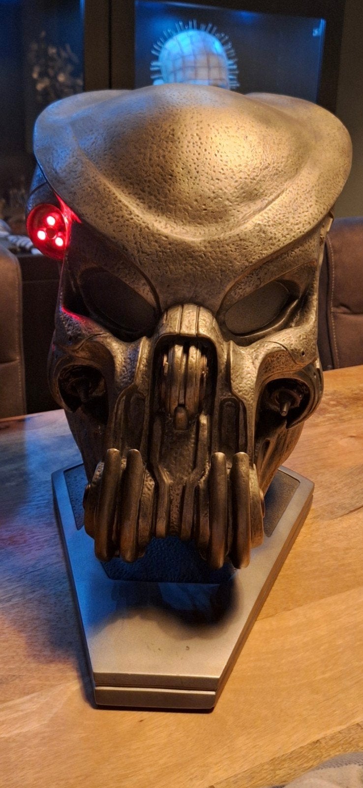 Sideshow Celtic Predator Mask Prop Replica (met Stand) – Net, Ophalen, Gebruikt, Beeldje, Replica of Model