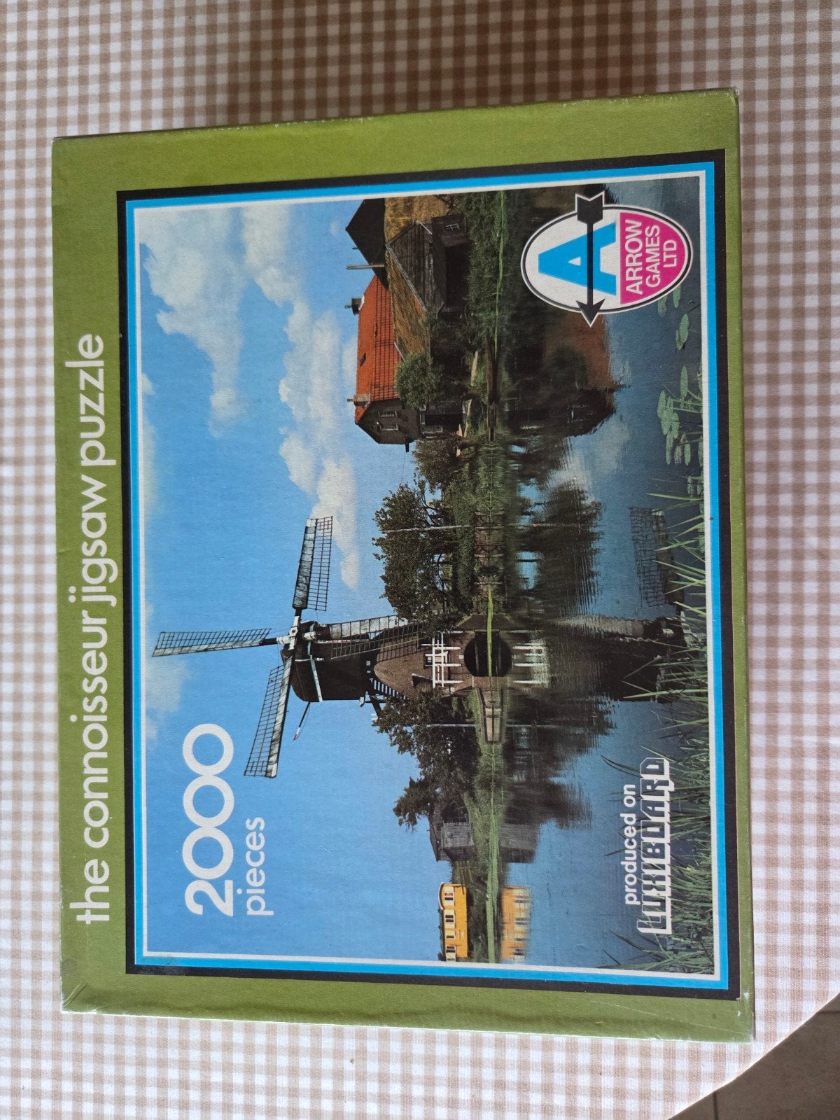 Een zgan legpuzzel met een echt Hollands thema 2000 stukjes, Ophalen of Verzenden, Meer dan 1500 stukjes, Zo goed als nieuw, Legpuzzel