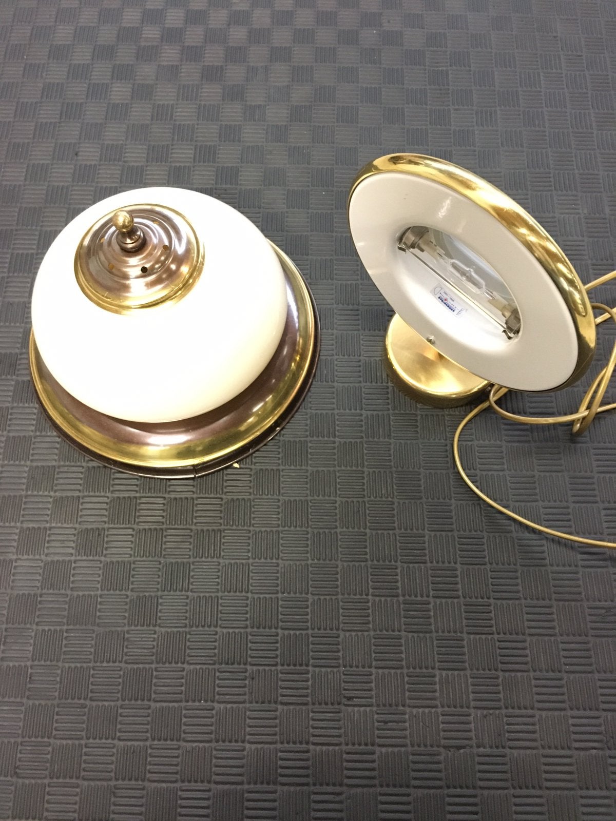 messing lampen, Ophalen of Verzenden, Zo goed als nieuw