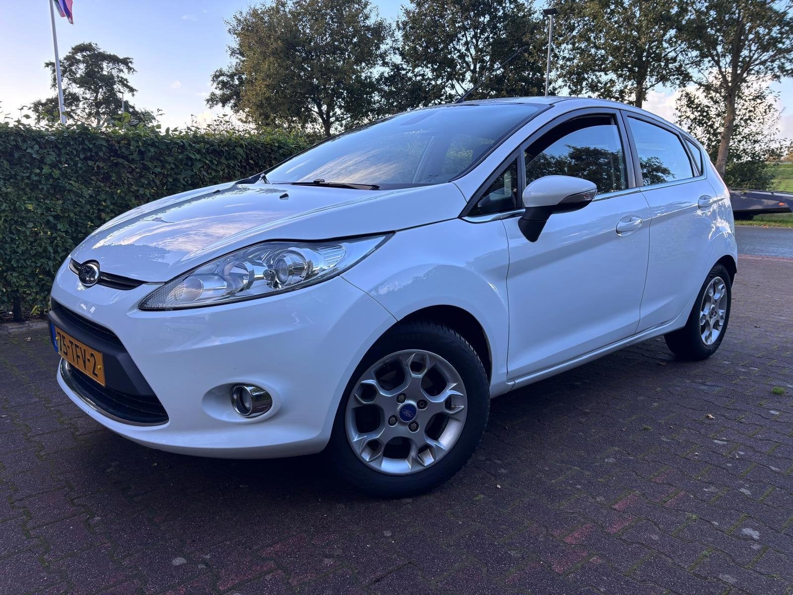 Ford Fiesta 1.25 Titanium, Auto diversen, 1242 cc, Wit, Handgeschakeld, Ford