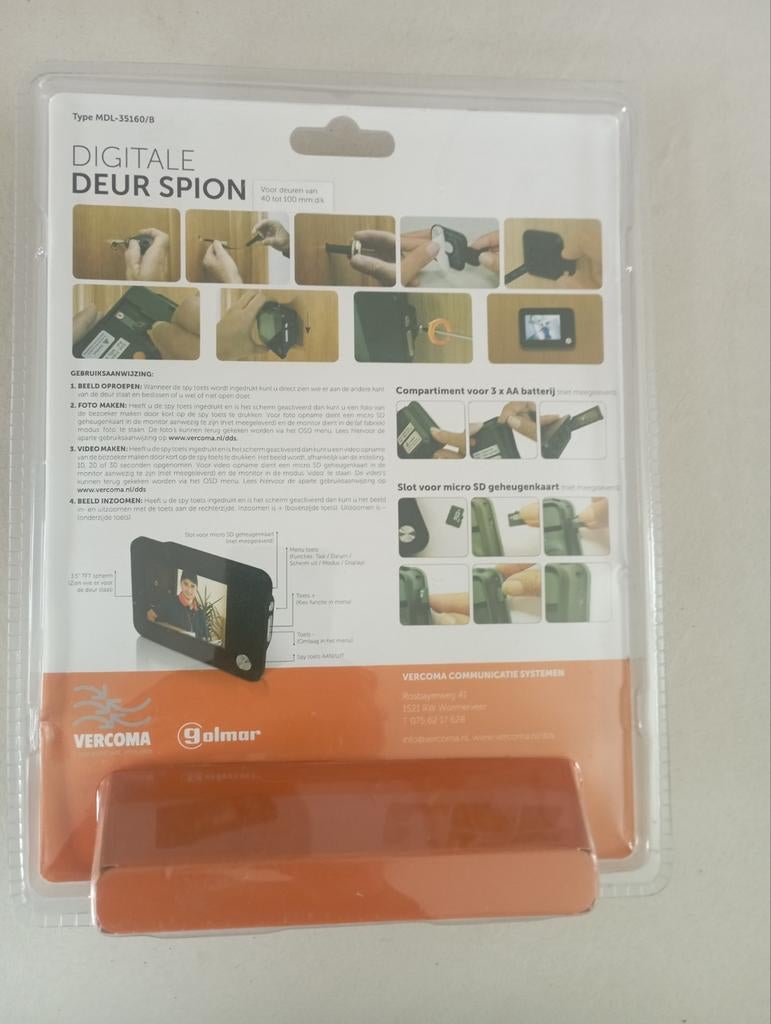 Golmar digitale deurspion, Ophalen of Verzenden, Nieuw