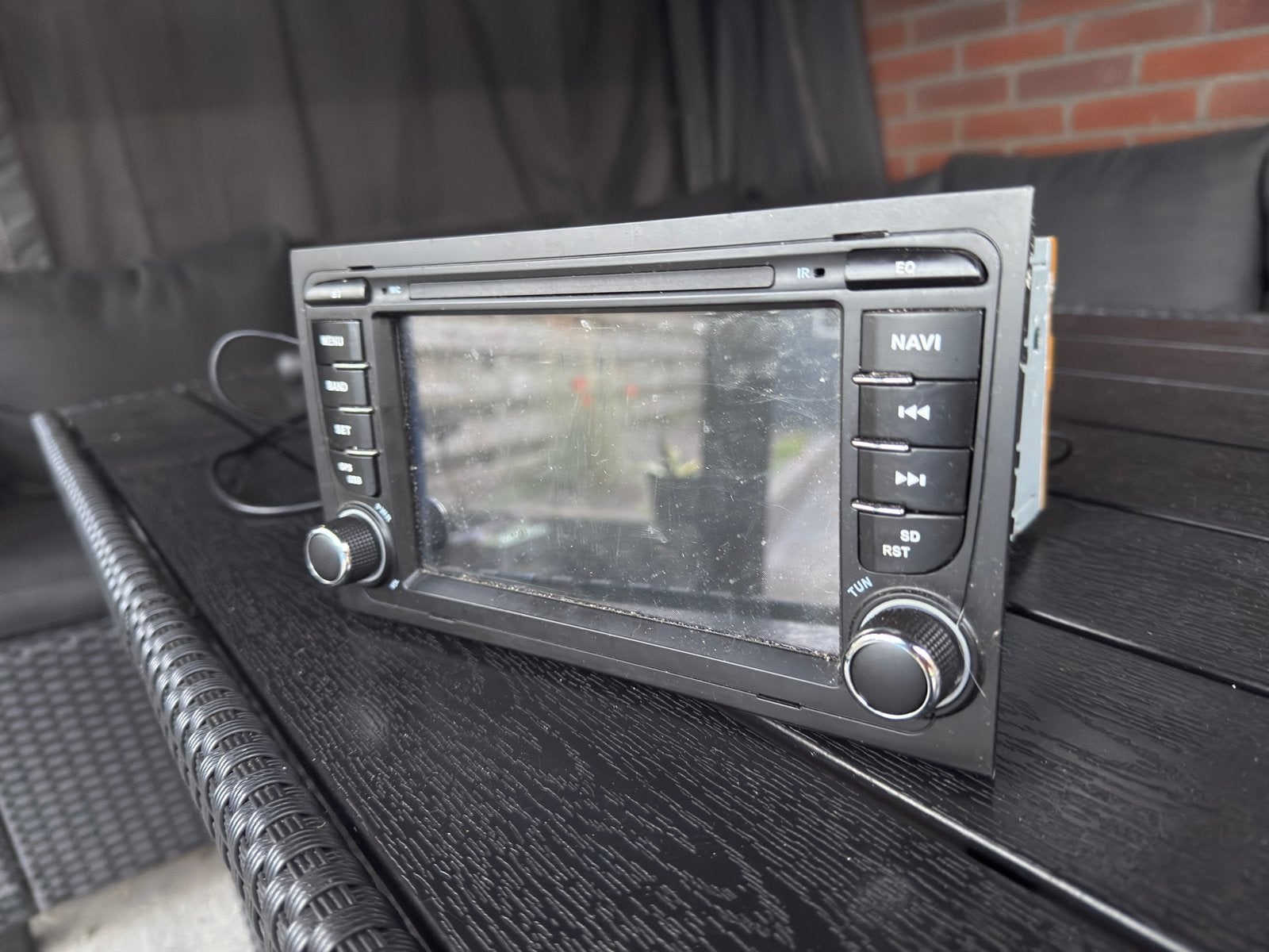 Carplay radio audi a4 b7, Ophalen, Gebruikt