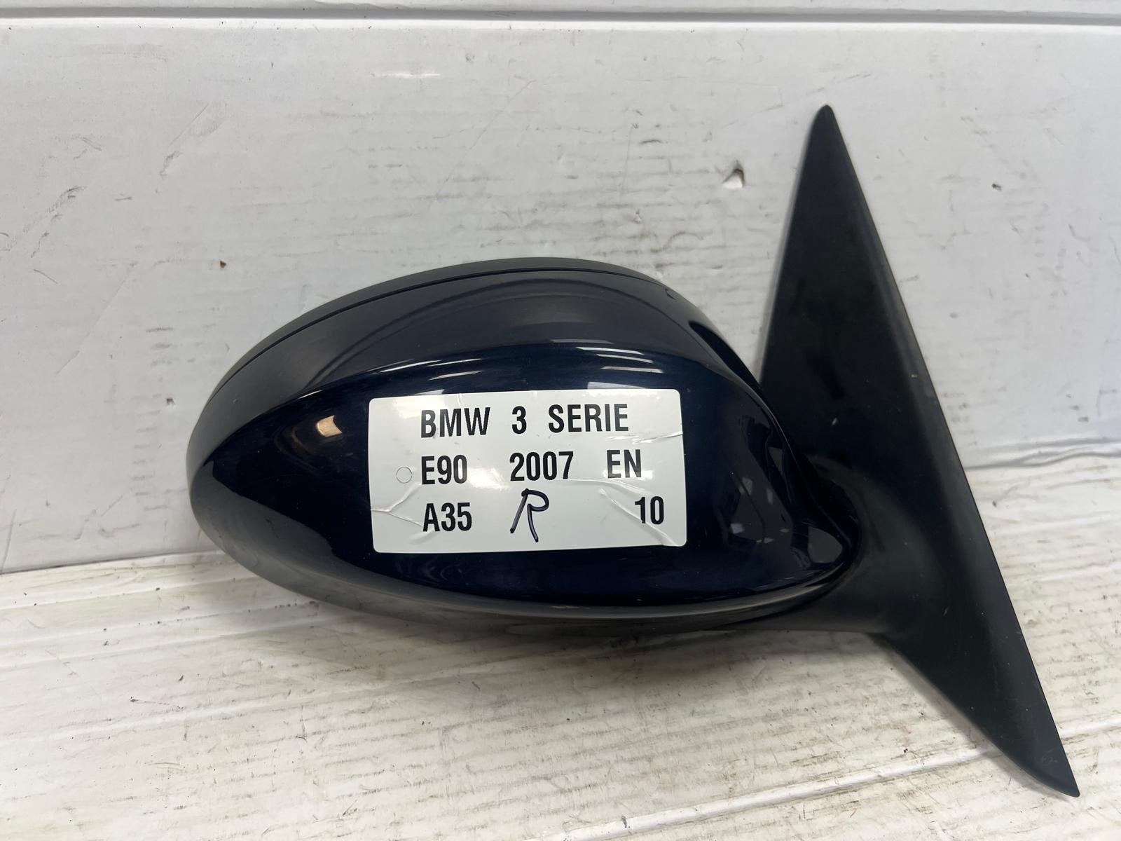 BMW 3 Serie E90 A35 Blauw Buitenspiegel Rechts 2005-2012, Auto-onderdelen, Spiegels, Petuelring 130
80788  Munich, DE, Gebruikt