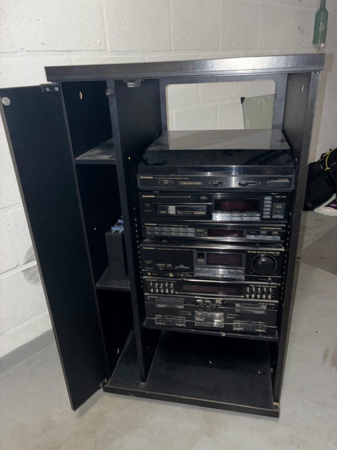 Pioneer Stereo Installatie met Meubel, Audio, Tv en Foto, Ophalen, Gebruikt, Losse componenten, Cassettedeck