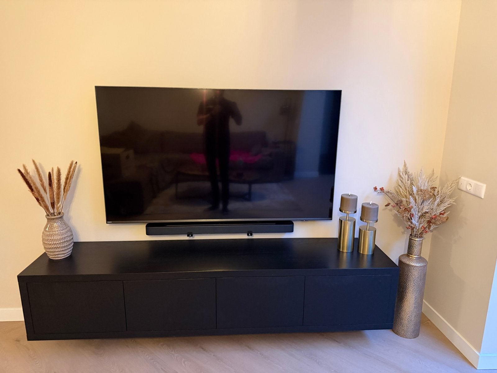 Philips 65 inch Smart TV (zonder voet), Philips, Ophalen of Verzenden, 100 cm of meer, Smart TV