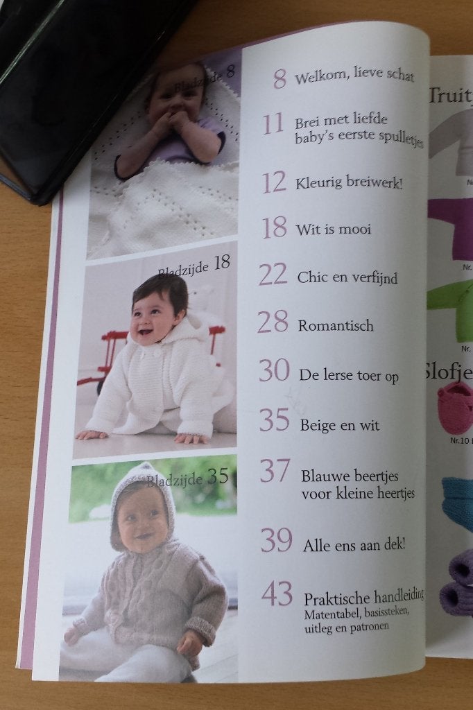 Breien - Babybreiwerk - Marie Claire / Phildar - 2006, Gebruikt, Marie Claire, Ophalen of Verzenden, Breien