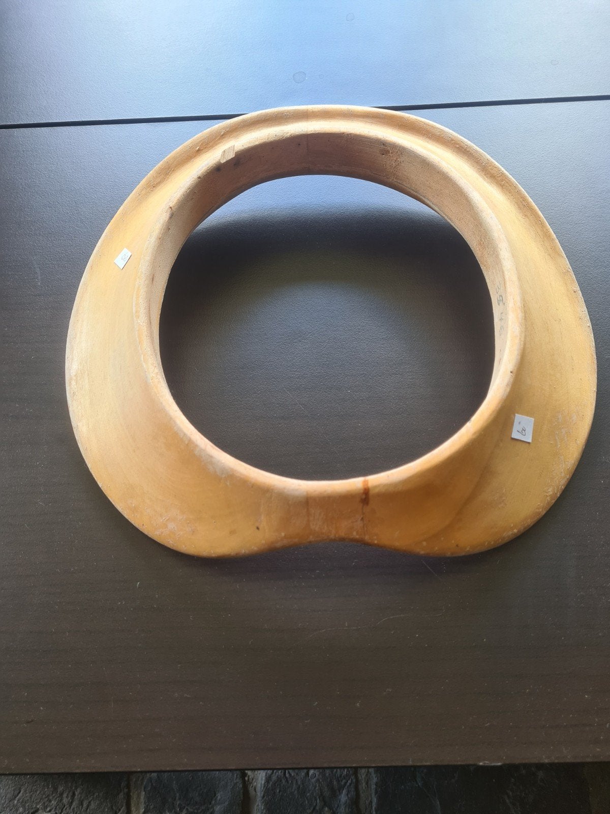 Vintage houten hoedenmal - Maat 56, Ophalen of Verzenden