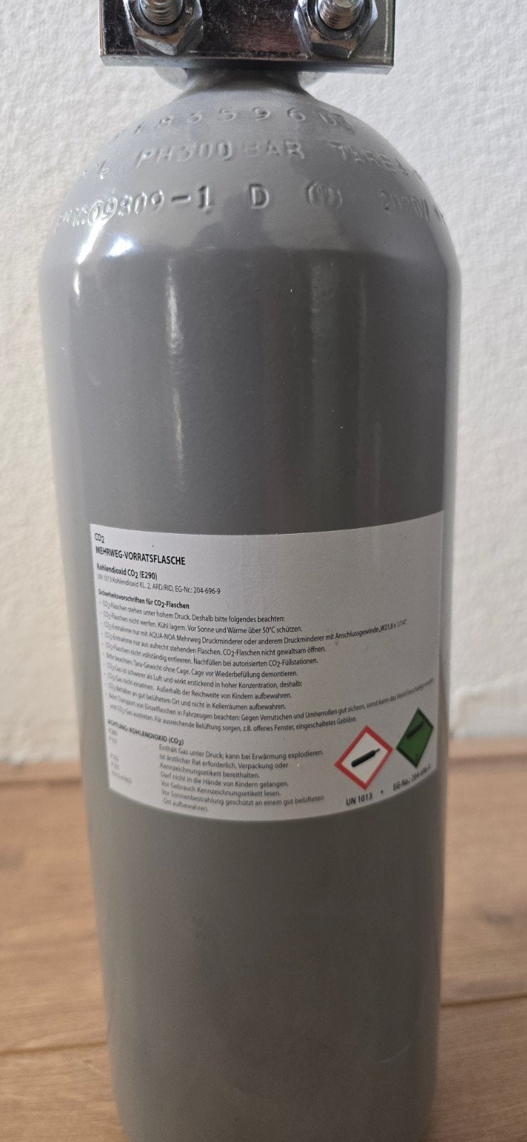 CO2 gasfles 2kg - Herbruikbaar, Ophalen, Gebruikt