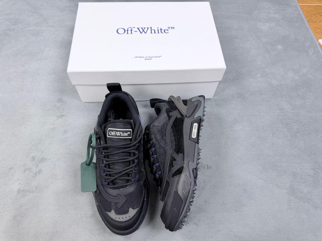 Off-White Odsy-2000 Sneakers, Zwart, Nieuw, Ophalen of Verzenden, Sneakers of Gympen