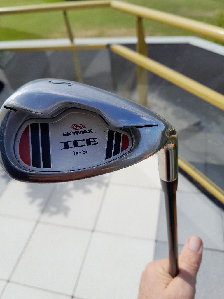Skymax ICE IX5 Sandwedge Heren Rechts Graphite shaft Regular, Ophalen of Verzenden, Gebruikt, Club, Overige merken