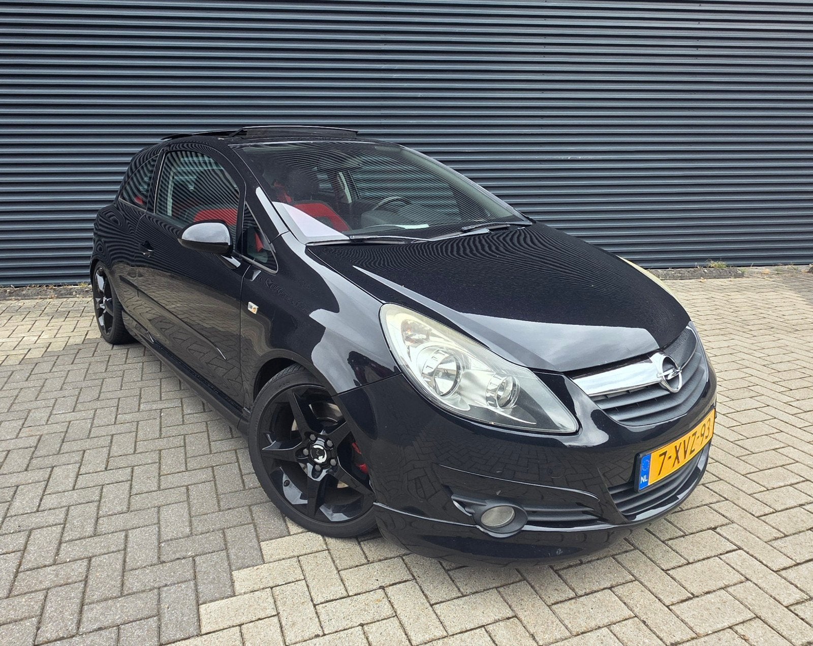 Opel Corsa 1.6 GSI Turbo 3D 2008 | Stage 1 | 200PK, Stof, Zwart, Zwart, Bedrijf