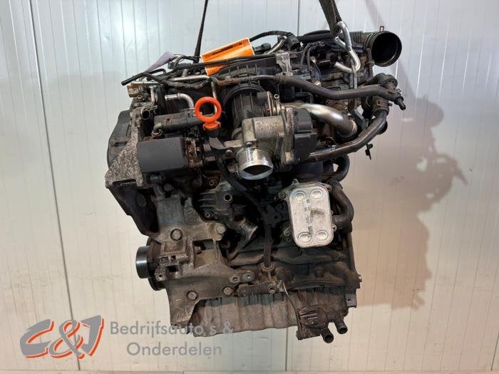 Motor van een Volkswagen Caddy, Gebruikt, -, Volkswagen, -
