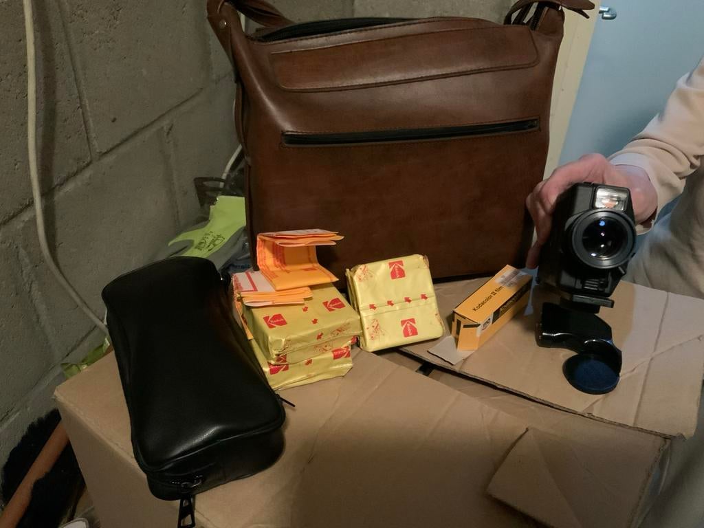 Eumig filmcamera met Kodakfilms - Vintage filmset, Ophalen of Verzenden, Overige soorten, Camera