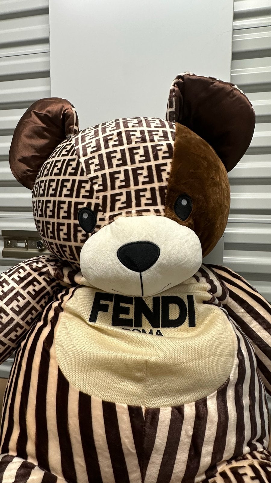 Grote Fendi teddybeer, Ophalen, Overige merken, Beer, Zo goed als nieuw