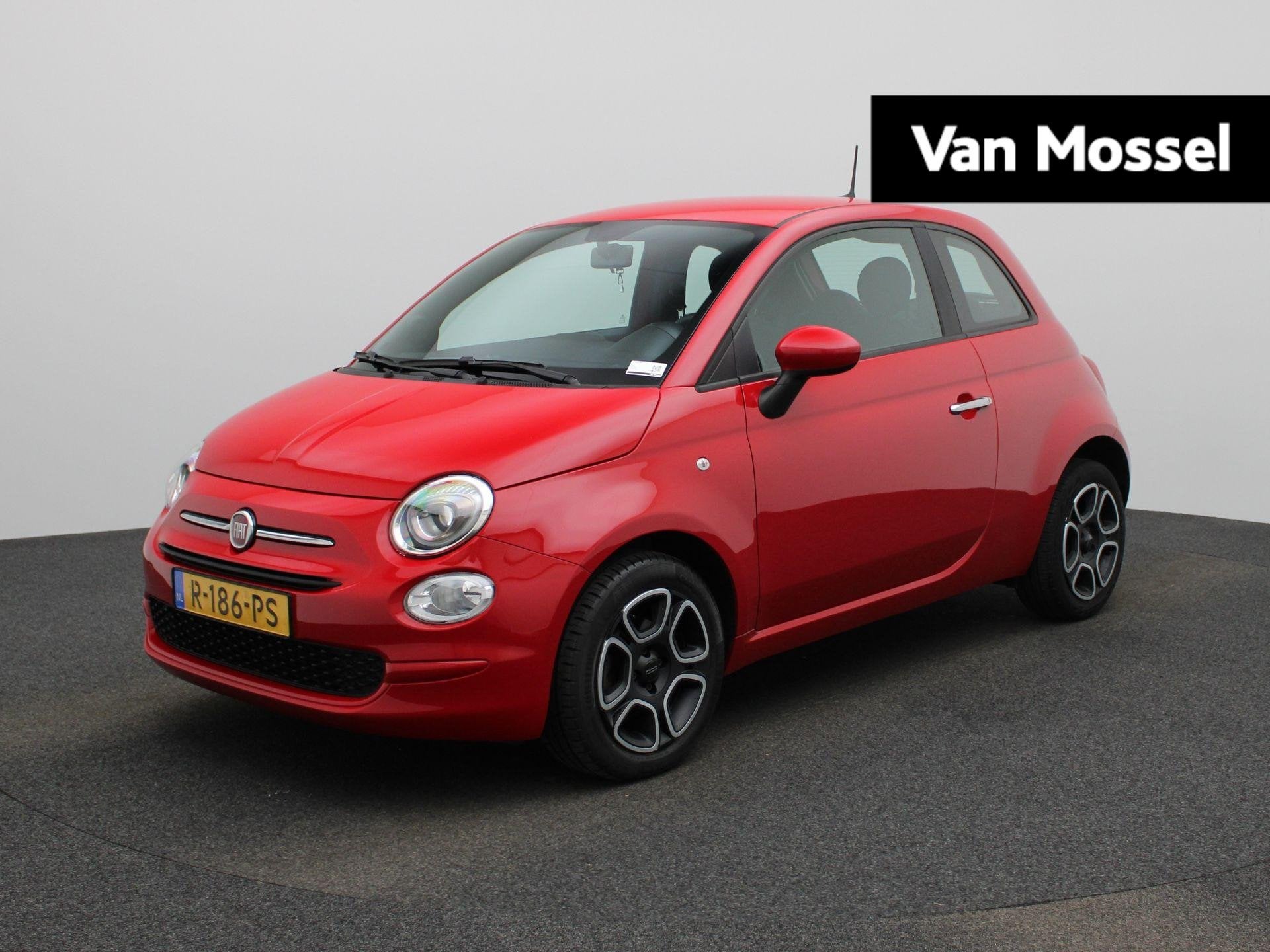 Fiat 500 1.0 Hybrid Club | AIRCO | LED | BLUETOOTH | LMV | M, 12 maanden, Stof, Euro 6, 4 stoelen