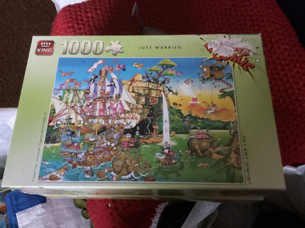Puzzel king, Ophalen, 500 t/m 1500 stukjes, Gebruikt, Legpuzzel
