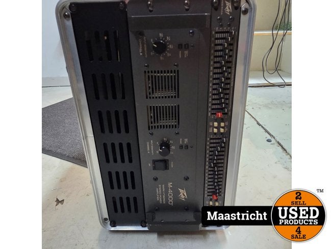 Peavey M-4000 versterker + Peavey EQ-215 eq. in flightcase, Peavey, Zo goed als nieuw, Support@peavey.com, 5022 Hartley Peavey Drive
Meridian, MS 39305
USA