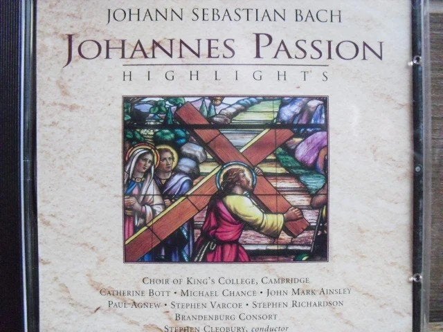 J.S. Bach "Johannes Passion" CD, Ophalen of Verzenden, Barok, Gebruikt, Orkest of Ballet