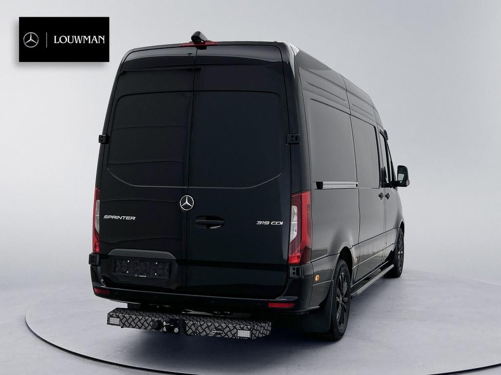 Mercedes-Benz Sprinter BPM VRIJ - 30 JAAR EDITIE 319CDI 190P, Auto's, Automaat, Zwart, Zwart, Mercedes-Benz