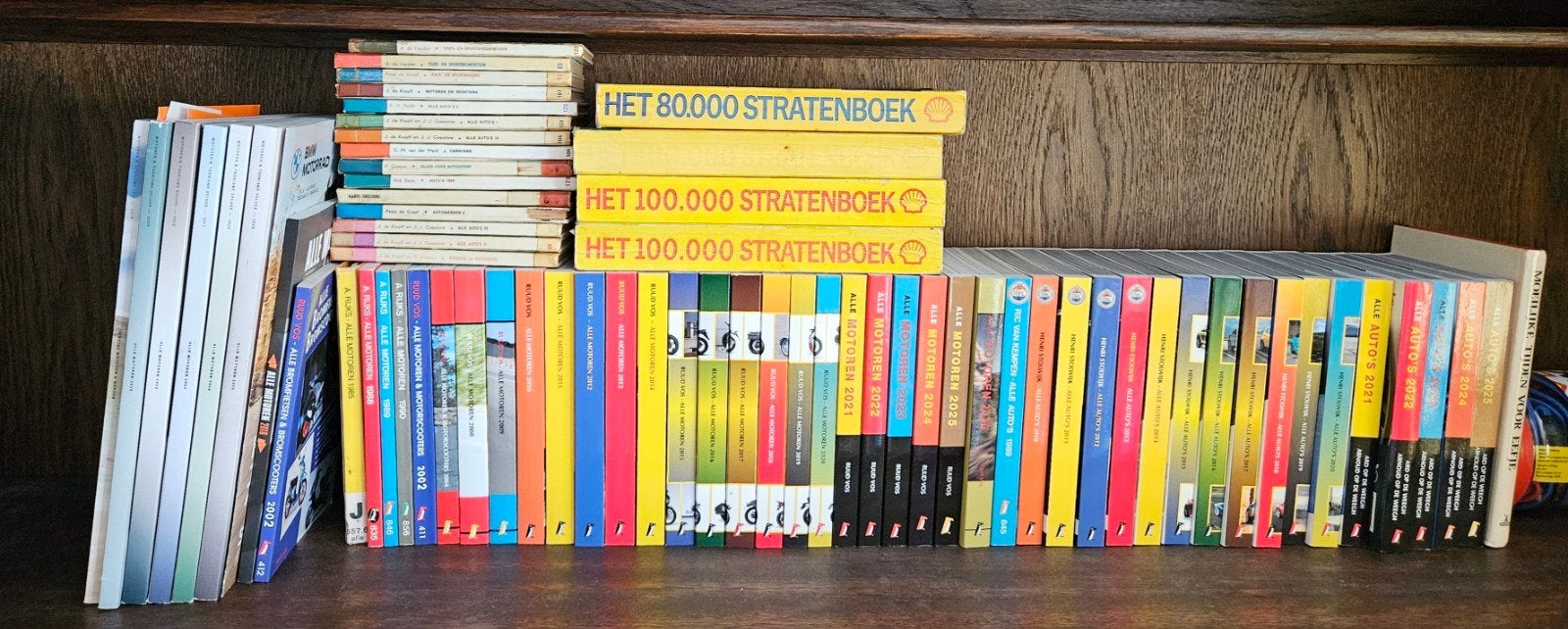 Grote collectie autoboeken en stratenboeken, Ophalen, Gelezen, Algemeen, Diverse auteurs