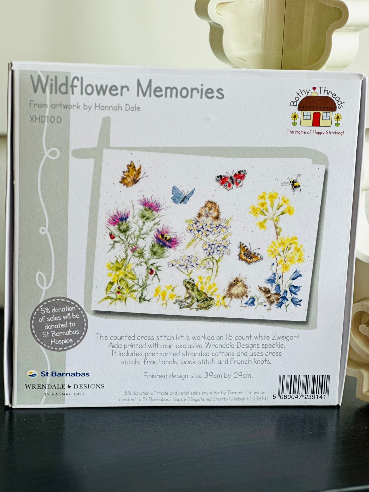 Bothy Threads - Wildflower Memories – Wrendale Designs nieuw, Ophalen of Verzenden, Nieuw, Handborduren, Borduurpakket