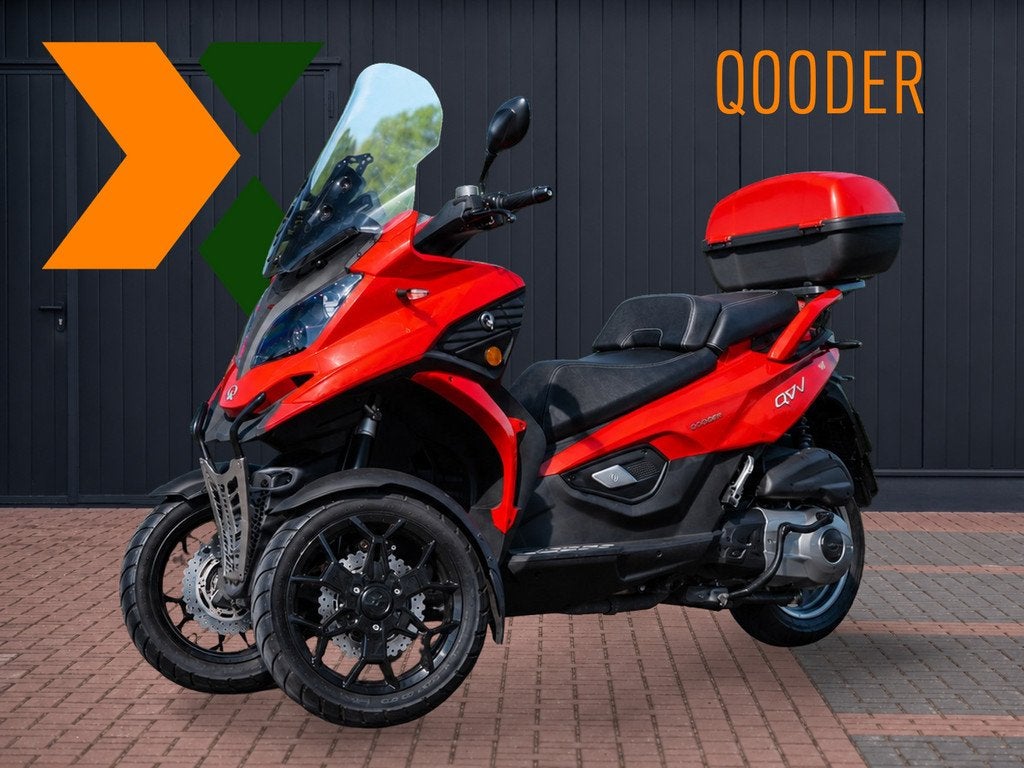 Qooder Quadro QV4 | Hoog windscherm | Etc.. diverse opties!, Scooter, Jules Verneweg 7
5015 BD  Tilburg, NL, Bedrijf, 399 cc