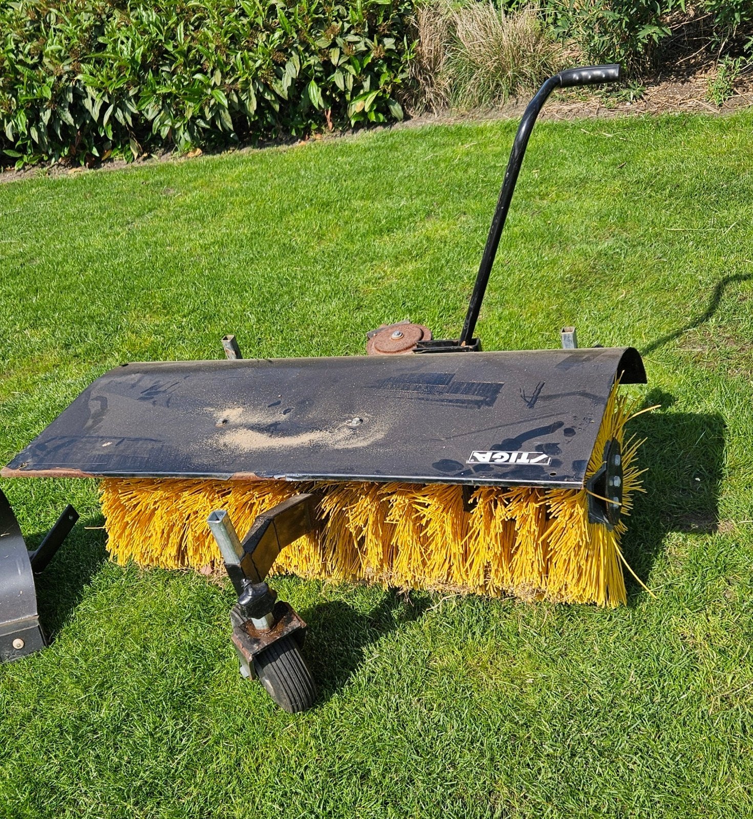 stiga PA510 veegmachine, Ophalen, Gebruikt