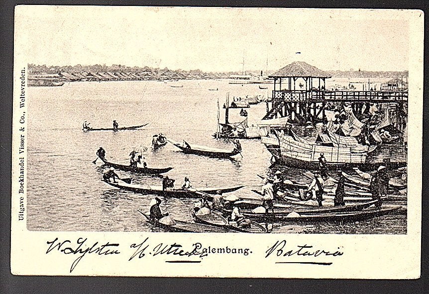 Ned Indië  1900 Palembang (NI24-4), Ophalen, Voor 1920, Buiten Europa