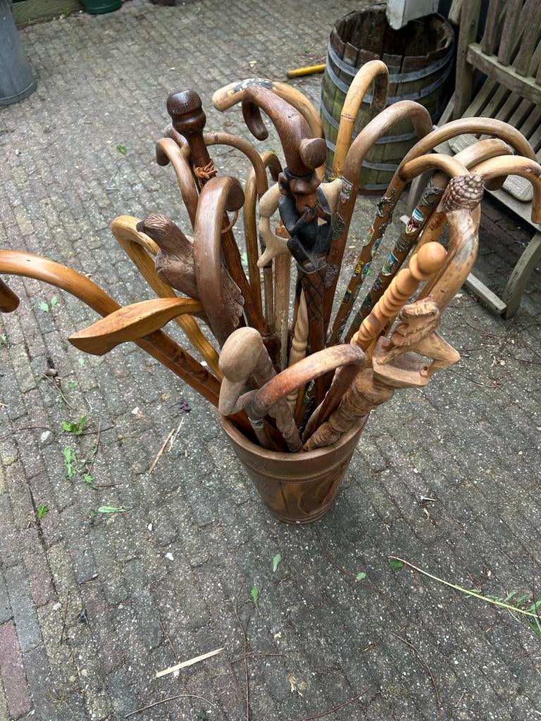 Wandelstokken van Hout, Diversen, Ophalen of Verzenden