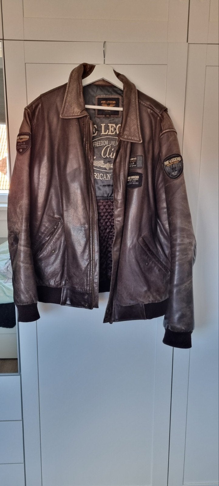 PME legend leren heren jas, Bruin, Overige maten, Ophalen of Verzenden, Pme Legend