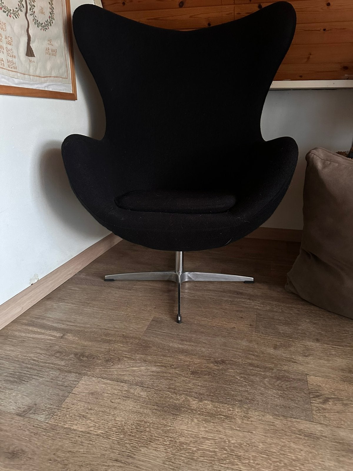 Egg design lounge stoel., Ophalen, Zo goed als nieuw