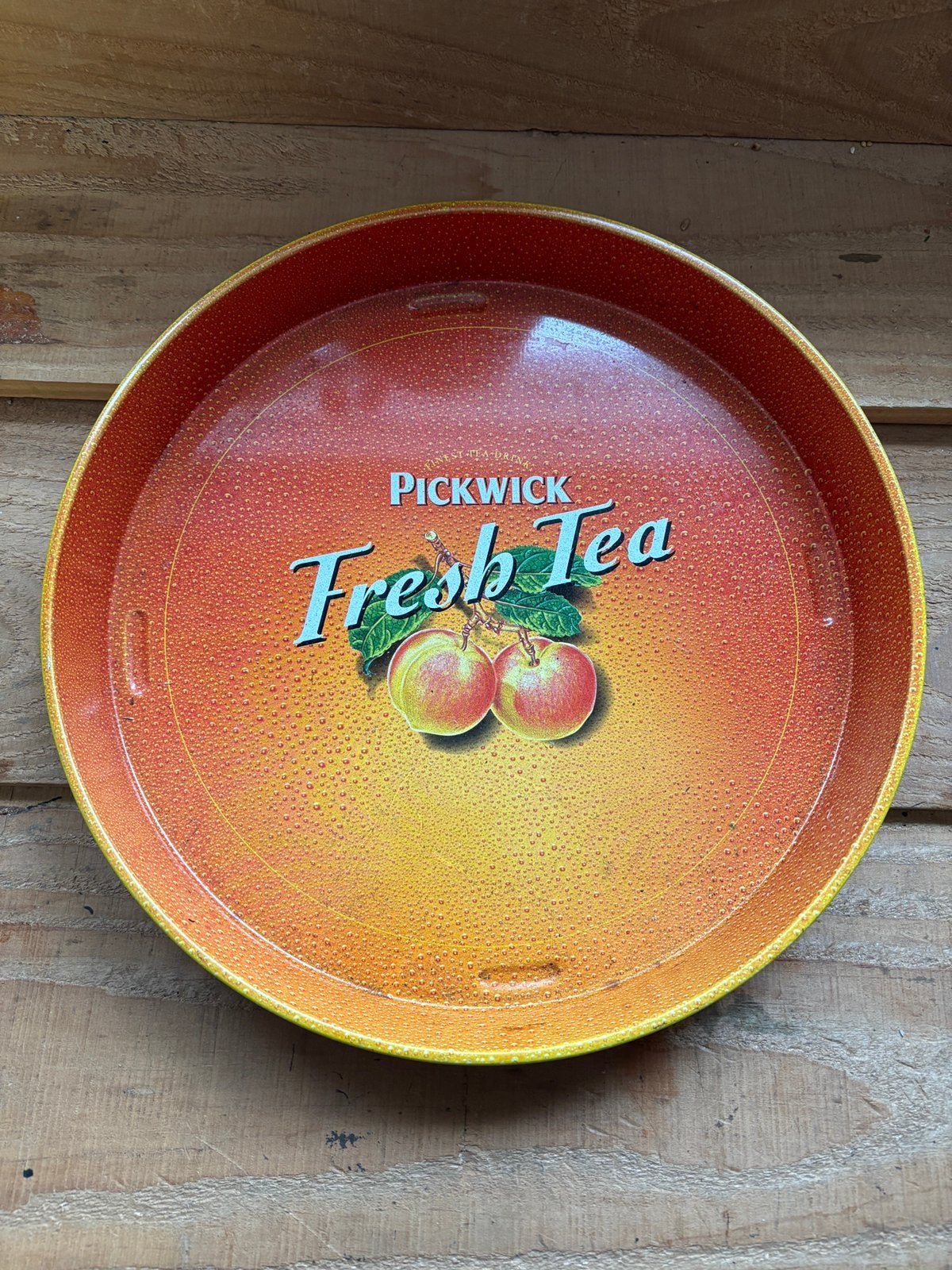 Pickwick fresh Tea dienblad & kop en schotels, Ophalen of Verzenden, Zo goed als nieuw, Gebruiksvoorwerp