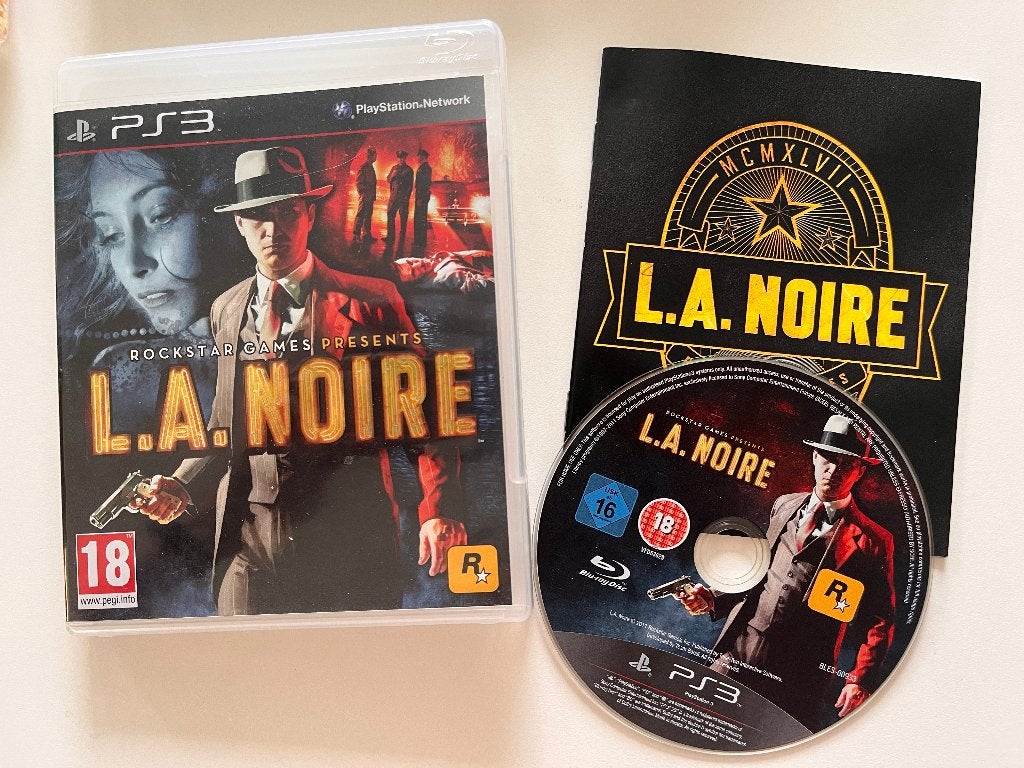 PS3 Game - L.A. Noire, Avontuur en Actie, Vanaf 18 jaar, 1 speler, Ophalen of Verzenden