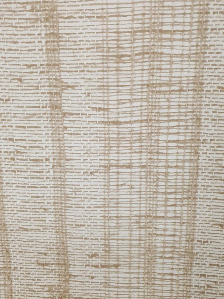 5658 vintage jutelook behang licht zand retro naturel swiet, Verzenden, Minder dan 10 m², Beige