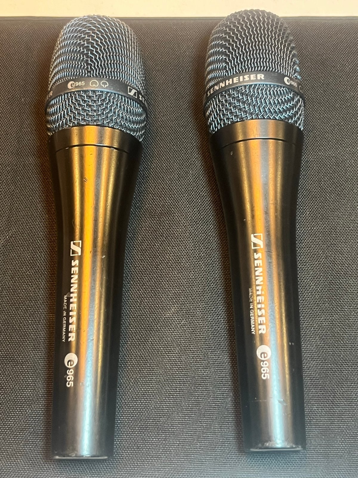 2 X Sennheiser e965 Condensator Zangmicrofoon, Muziek en Instrumenten, Ophalen of Verzenden, Gebruikt, Zangmicrofoon