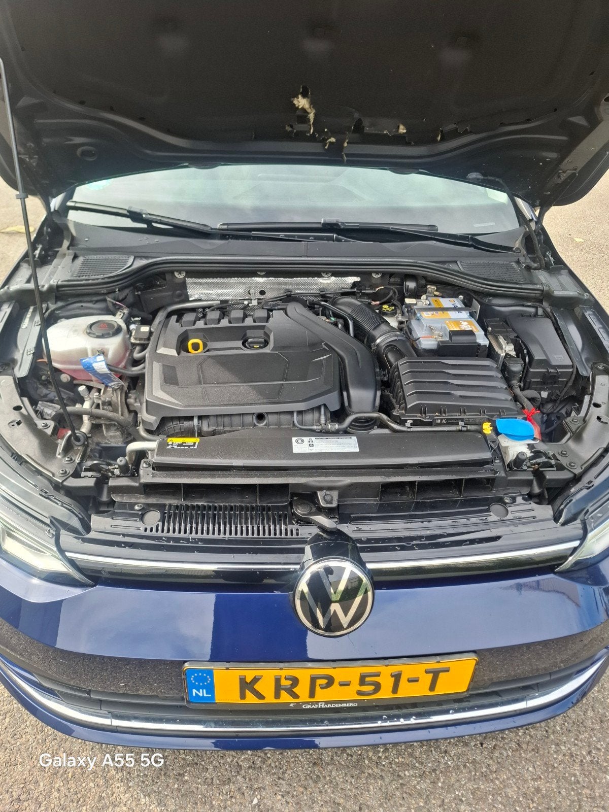 Volkswagen Golf 1.5 Etsi 150pk 7-DSG 2020 Blauw, Beige, 4 cilinders, Blauw, Alcantara