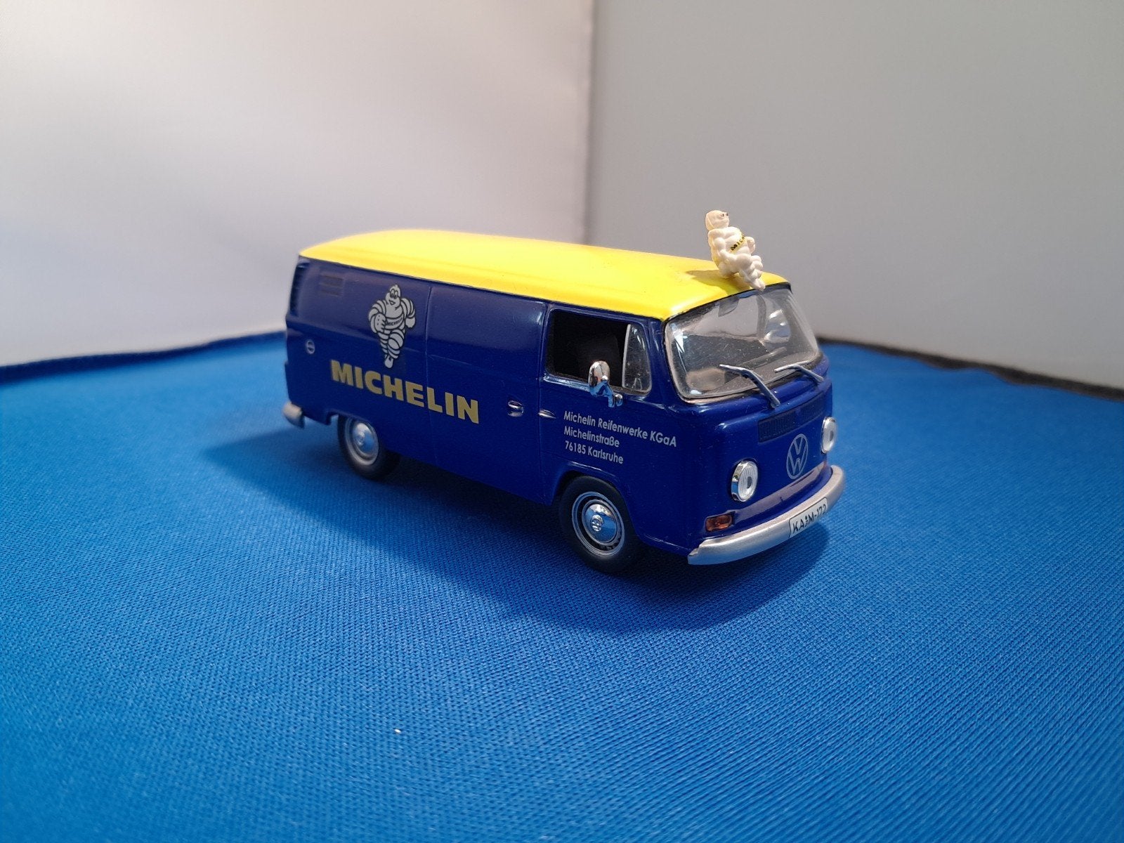 Volkswagen T1 Michelin Bestelwagen, Hobby en Vrije tijd, Modelauto's | 1:43, Ophalen of Verzenden, Zo goed als nieuw, Overige merken