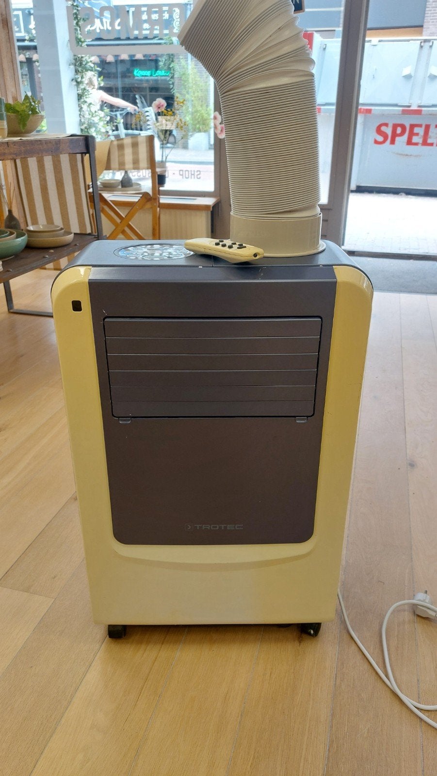 Trotec Mobiele Airco met Afstandsbediening en Afvoerslang, Witgoed en Apparatuur, Airco's, Ophalen, Gebruikt, Timer, Minder dan 60 m³