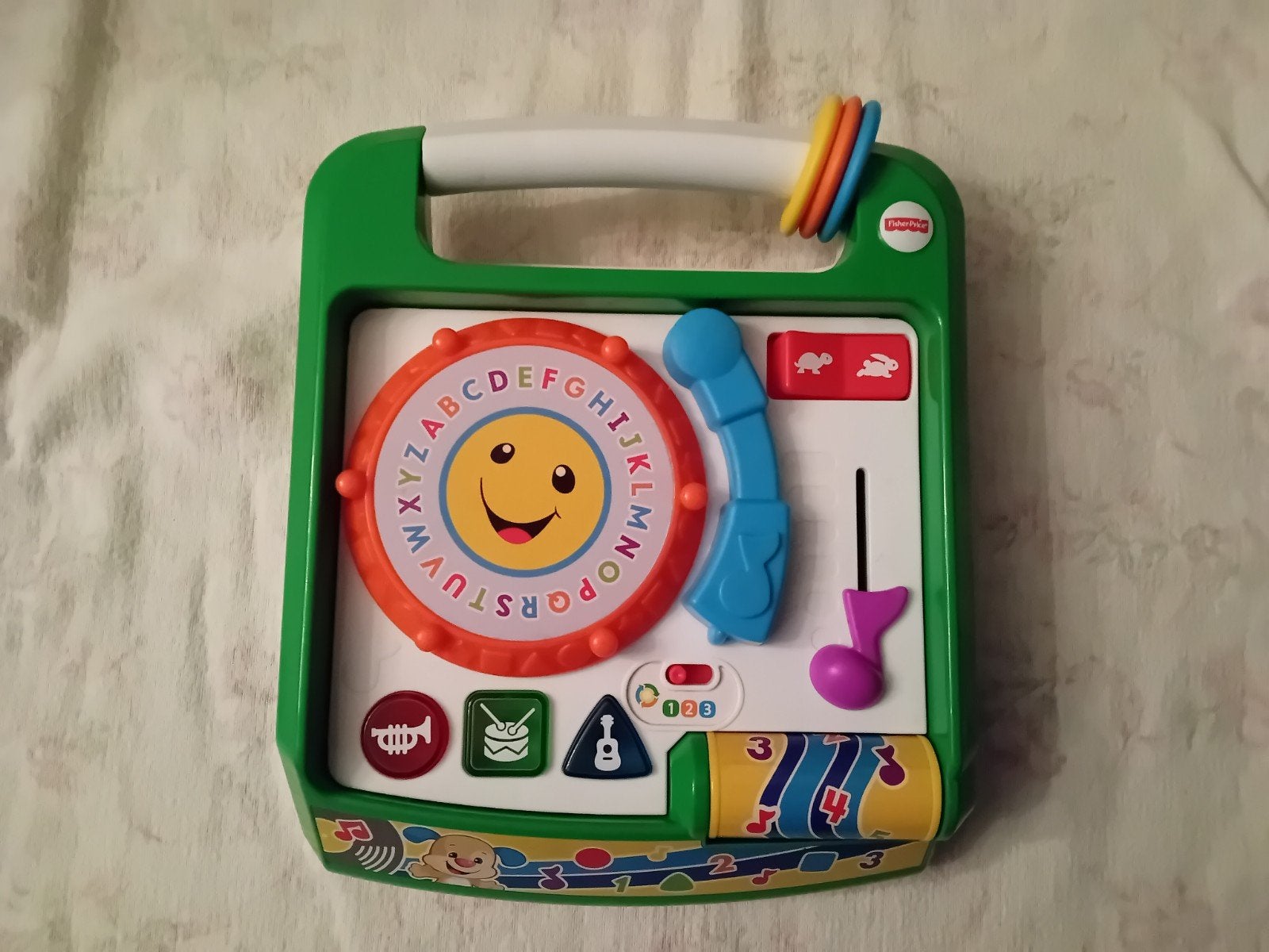 Fisher price dj draaitafel, Ophalen of Verzenden, Zo goed als nieuw, Met licht
