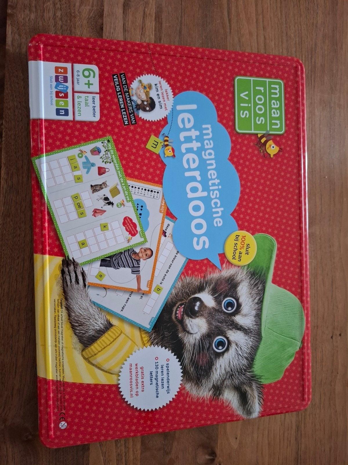 Magnetische Letterdoos - Leren Lezen en Spellen, Kinderen en Baby's, Ophalen, Zo goed als nieuw, Taal en Lezen