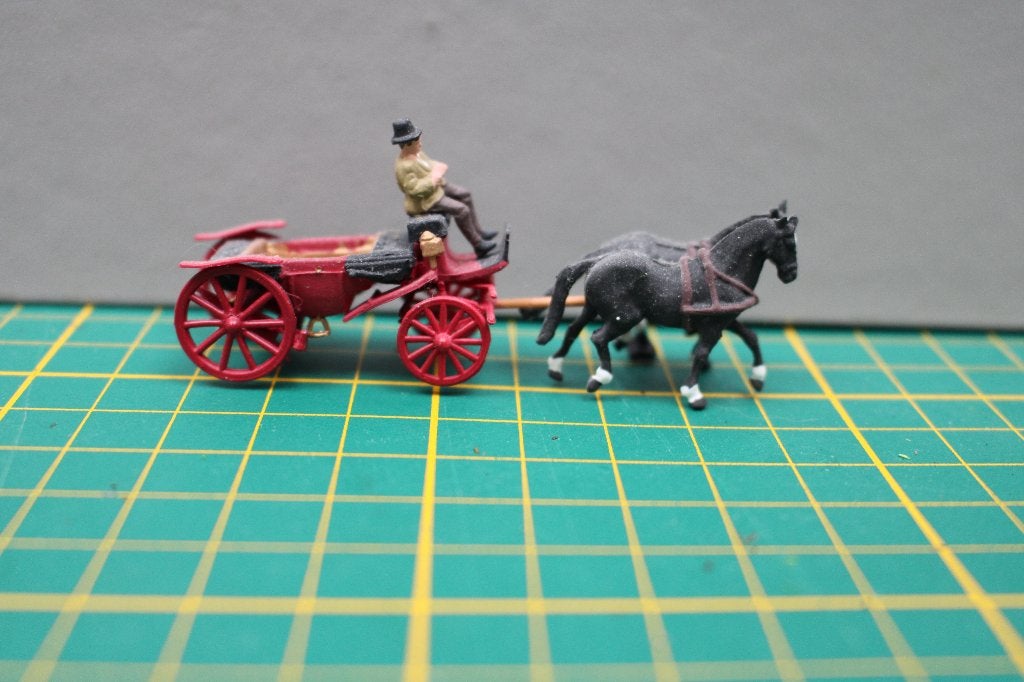 preiser paard en wagen 6 , ho treinen, Ophalen of Verzenden, Gelijkstroom of Wisselstroom, Overige merken