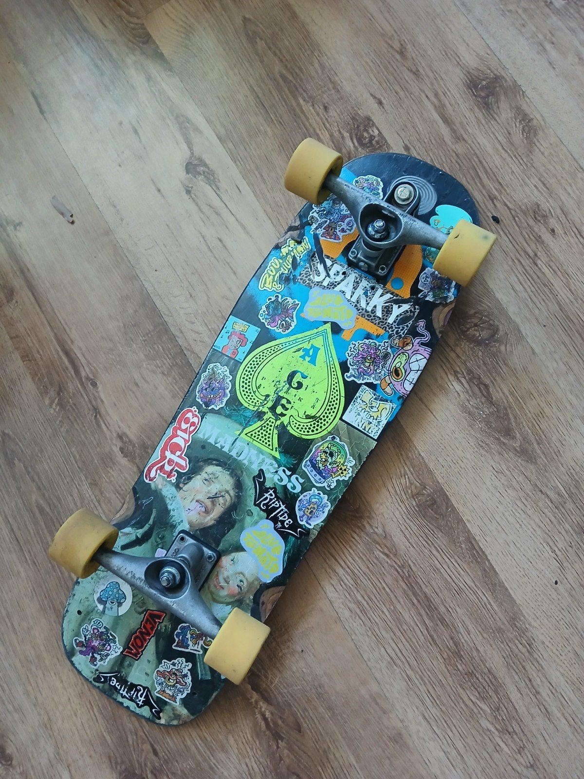 Carver C7 Skateboard met Madness Deck en Orangatang Wielen, Sport en Fitness, Ophalen of Verzenden