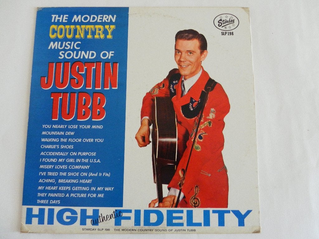 Justin Tubb - The Modern Country Music Sound Of Justin Tubb, LP, Gebruikt, Originele persing, Ophalen of Verzenden
