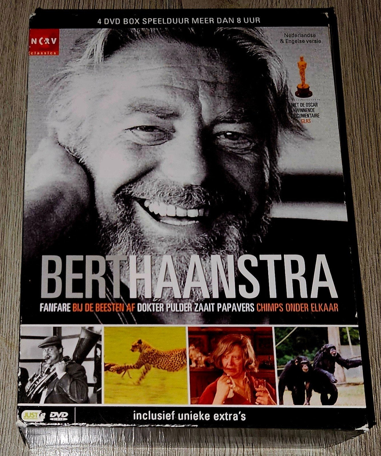 Bertha Haanstra 4 DVD Box - Nederlandse Documentaires, Gebruikt, Alle leeftijden, Overige genres, Nederlands