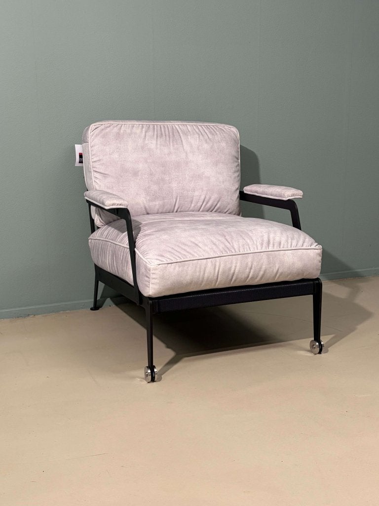 !Nieuw! - P.Partout - Lazio - Grijs - Fauteils, Ophalen, Minder dan 75 cm, Passe-Partout, Stof