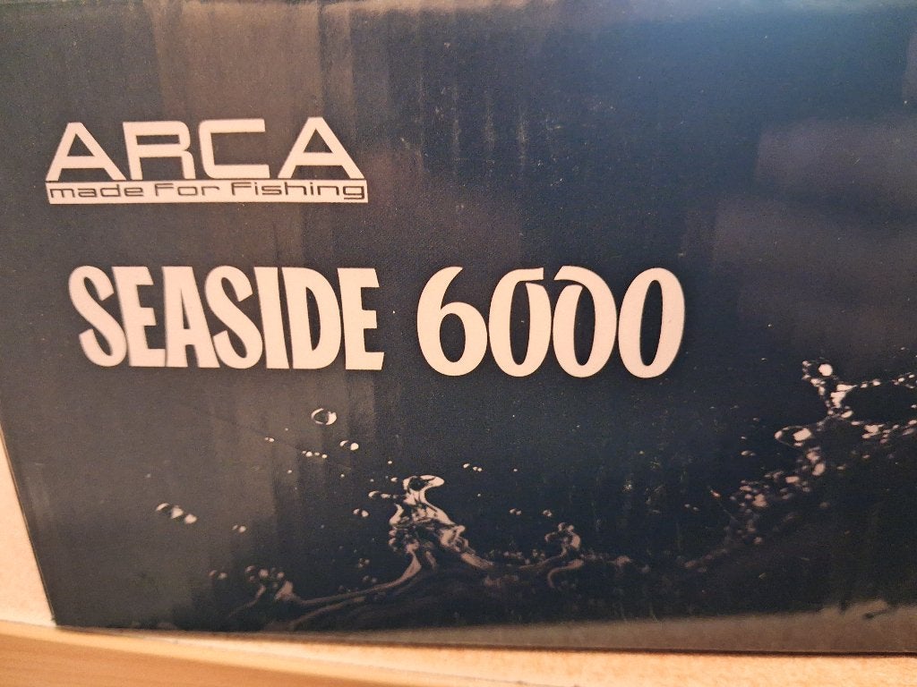 5 spin molens de arca 6000 seaspin, Watersport en Boten, Hengelsport | Algemeen, Ophalen of Verzenden, Nieuw, Molen