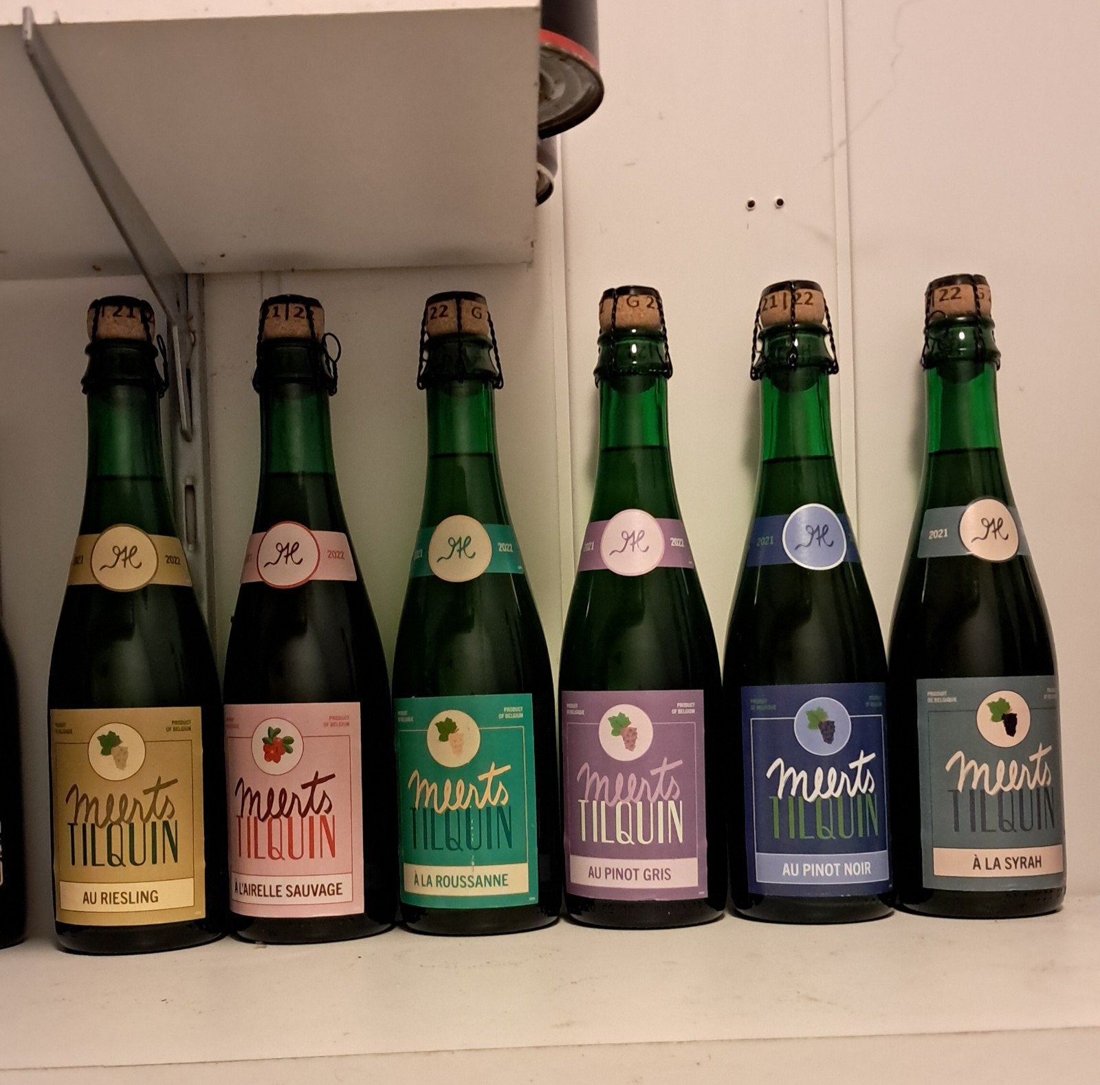 Meerts - Tilquin. Complete set. Ruilen mogelijk, Verzamelen, Biermerken, Ophalen of Verzenden, Nieuw, Flesje(s), Overige merken