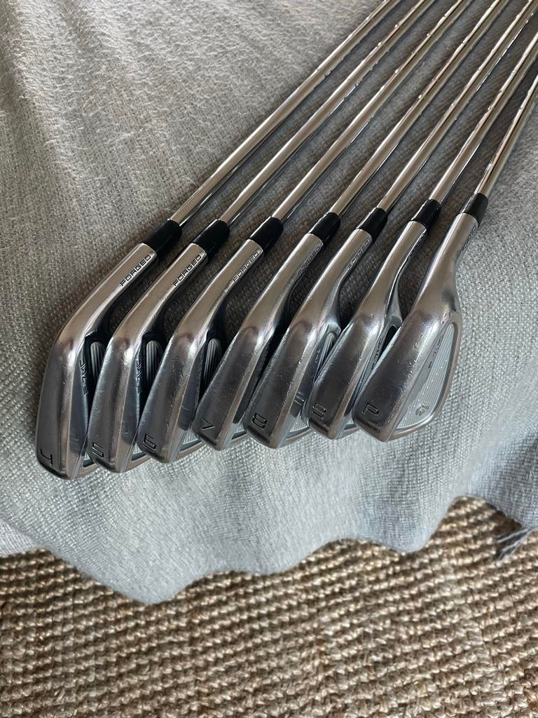Taylormade P7MC IJzerset 4-P met KBS Tour 130 X-shafts, Sport en Fitness, Golf, Ophalen of Verzenden, Gebruikt, Set, Overige merken