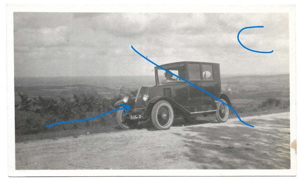 Renault NN foto auto, Verzenden, Foto, Zo goed als nieuw, Voor 1940