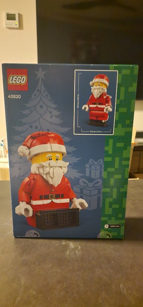 Nieuw: Lego 40820 Grote minifiguur van de Kerstman sealed, Lego, Nieuw, Ophalen of Verzenden, Complete set
